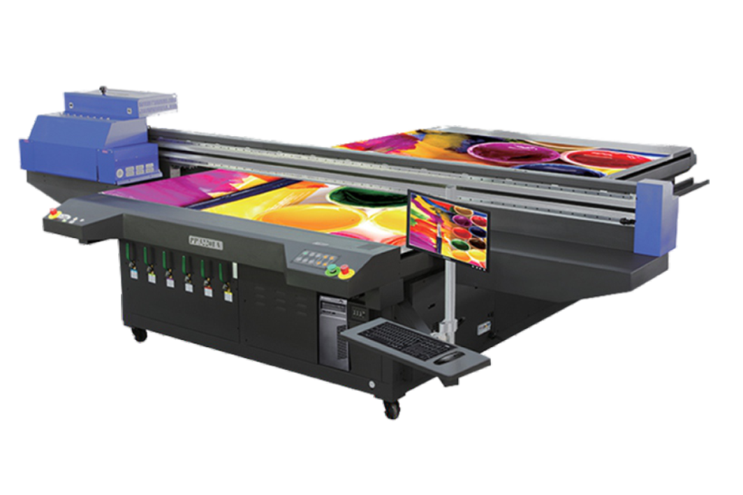 Пример листовой УФ печати