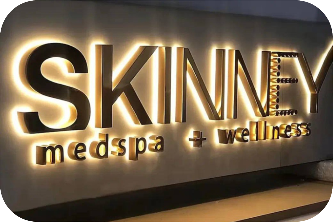 Пример Рекламной вывески